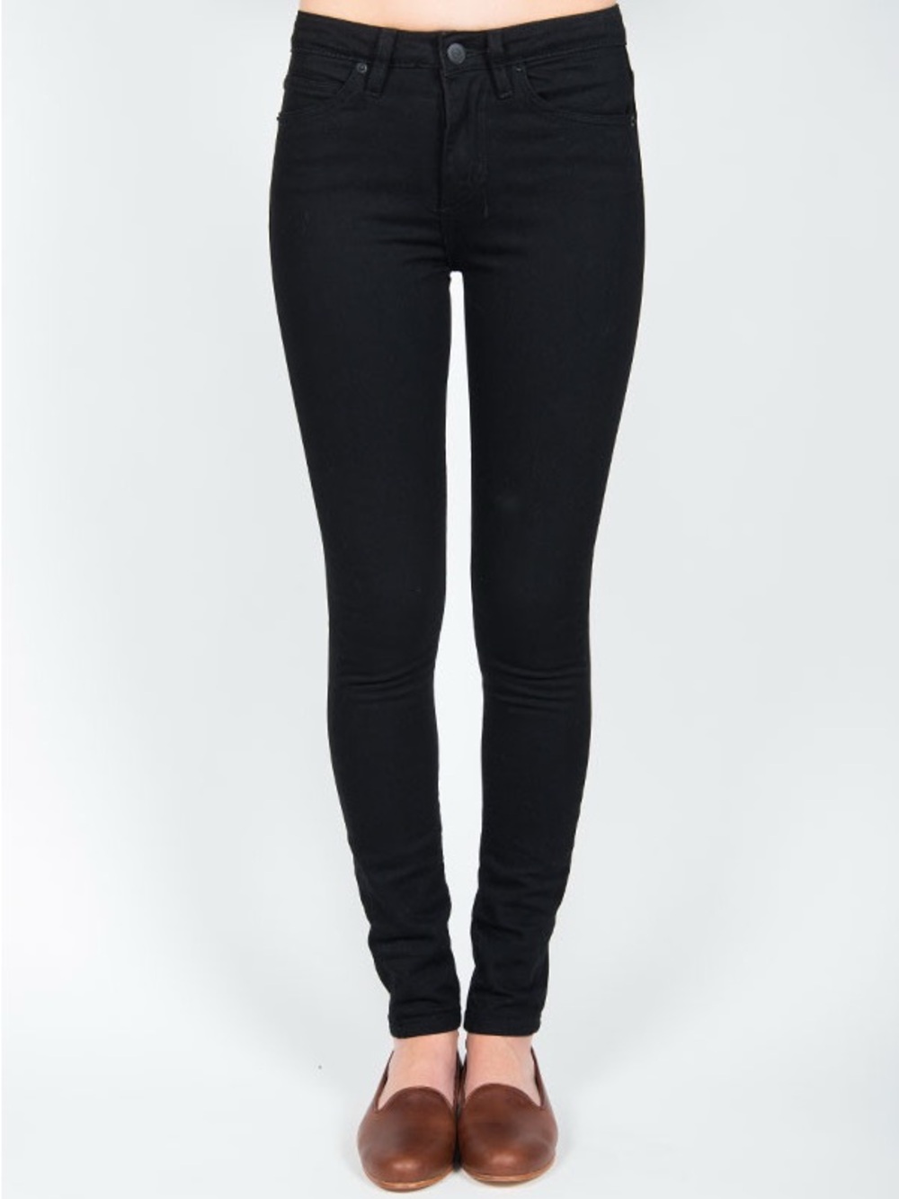 Objects Without Meaning High Rise Black Skinny Jeans